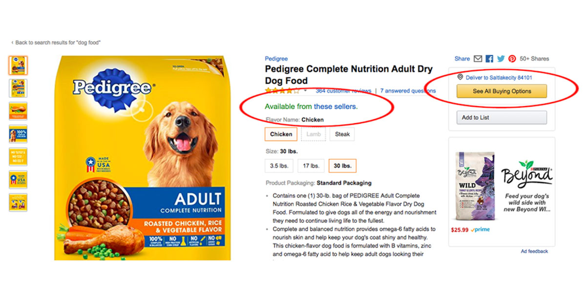 Amazon buy box