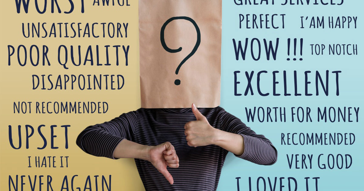 how to handle negative reviews feature