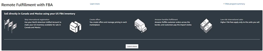 Remote Fulfillment with FBA