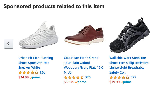 Create a Winning Amazon Advertising Strategy with Product Suggestions sponsored products related to shoes