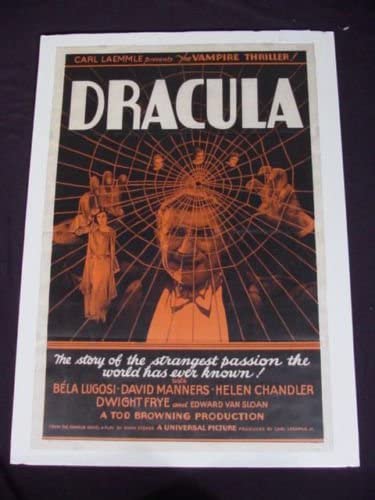 Dracula 1931 original movie poster
