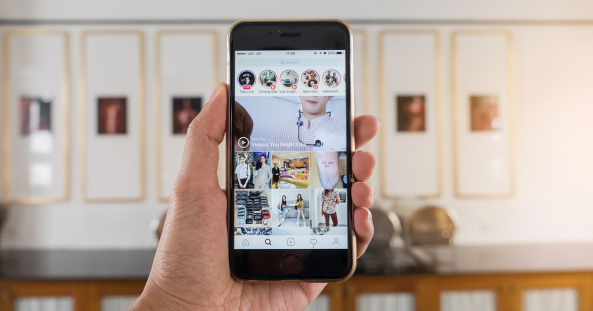 social media shopping feature