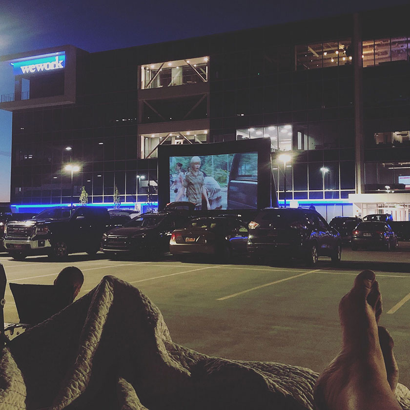 Pattern Values Week 2020: A Socially Distanced Celebration pattern outdoor movie celebration
