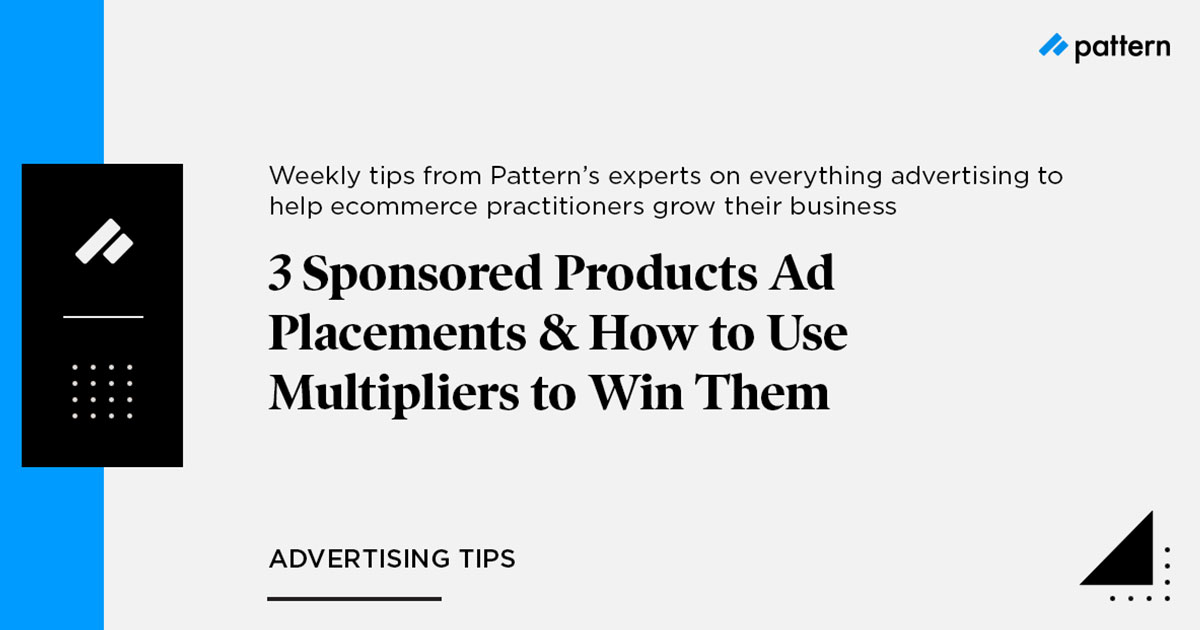 sponsored products ad placements