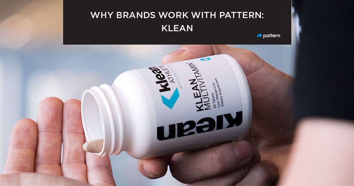 Klean Ranks #1 on Key Search Terms With a Pattern Partnership
