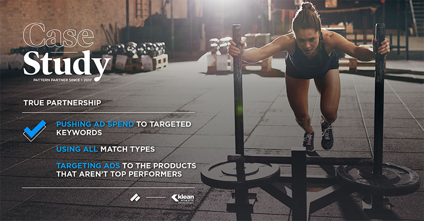 Klean Ranks #1 on Key Search Terms With a Pattern Partnership Klean advertising strategy case study
