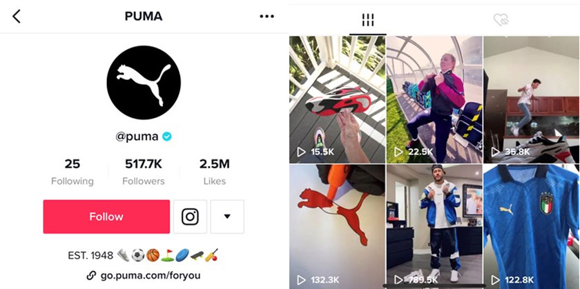 How to Market your Brand on TikTok tiktok puma store