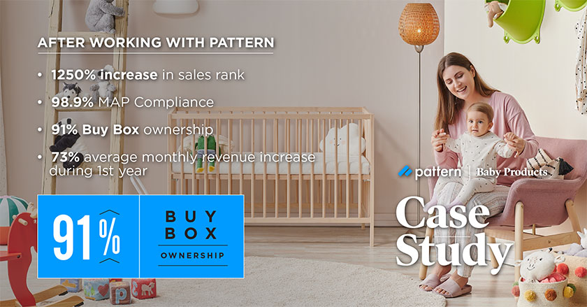 Baby Product Brands Find Immense Growth with a Pattern Partnership case study baby products results