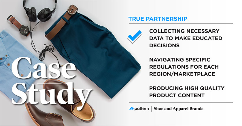 Pattern Propels Shoe and Apparel Brands Towards Long Term Growth case study partnership stats