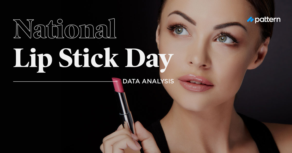 national lip stick day data analysis