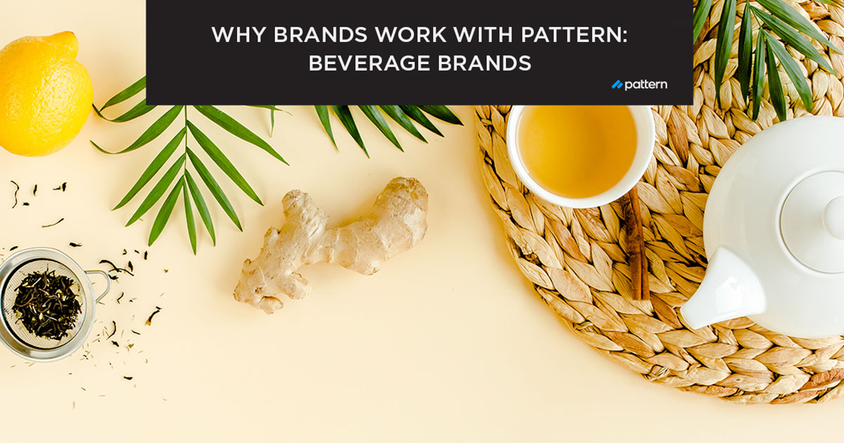 why beverage brands work with pattern