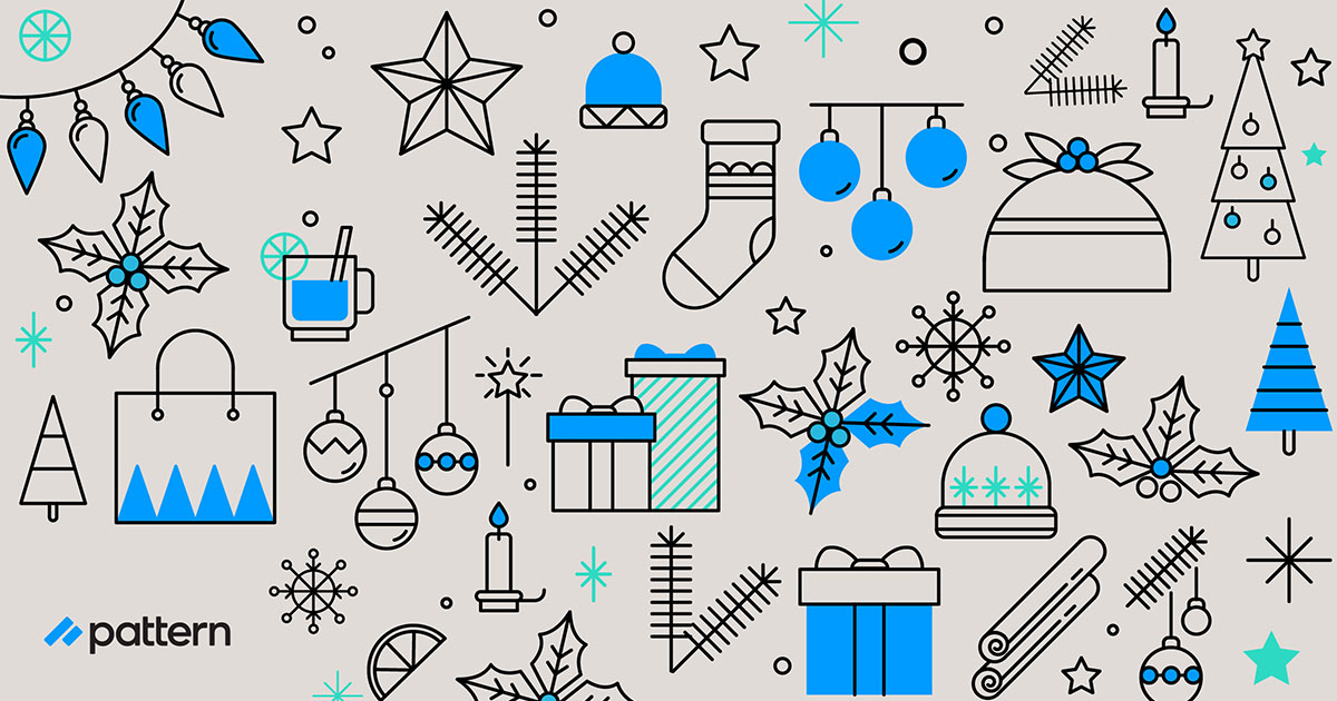 holiday graphics pattern