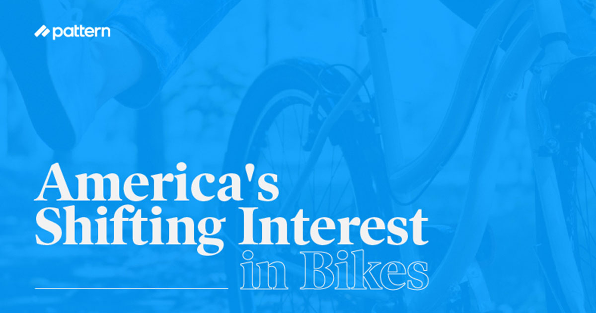shifting interest in bikes