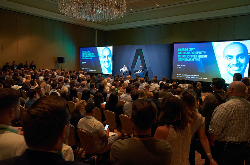 neil patel on stage
