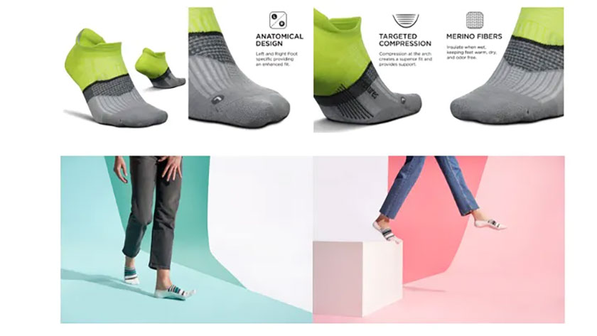 Feetures imagery